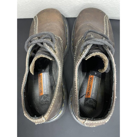 Vintage Doc Dr Marten Men\'s Brown Leather Shoe Air Cushioned Sole Size 4M / 6W main image 7